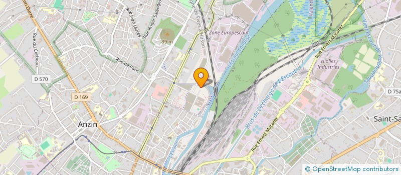 localisation de l'entreprise MONSIEUR XAVIER GOURRET  ANZIN