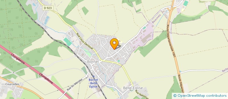 localisation de l'entreprise MONSIEUR XAVIER GOVI  BORNEL