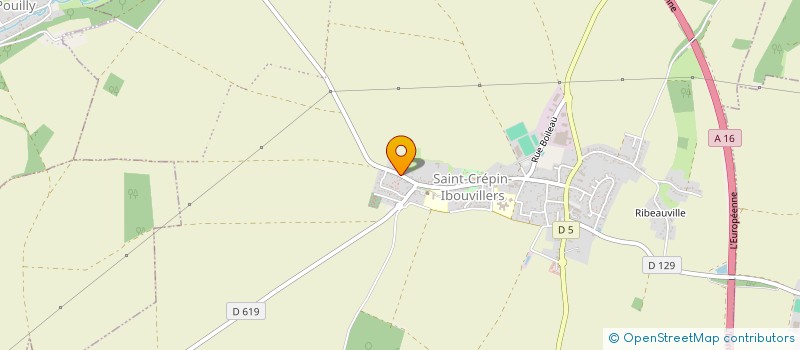 localisation de l'entreprise MONSIEUR XAVIER GRAIGNIC  SAINT-CREPIN-IBOUVILLERS