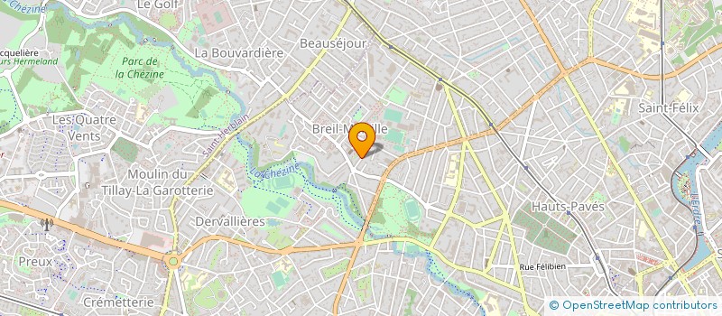 localisation de l'entreprise MONSIEUR XAVIER GRANDVAL à NANTES