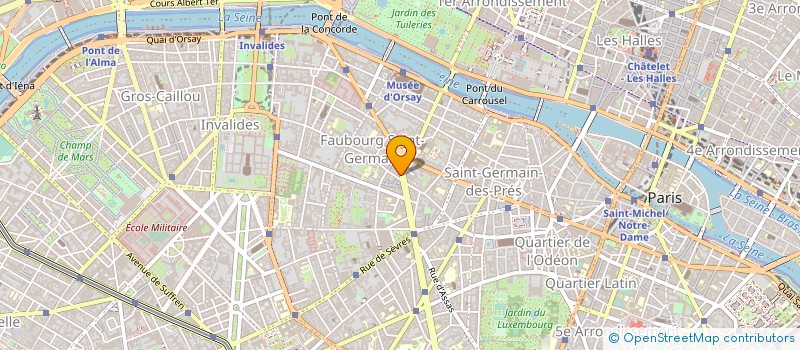 localisation de l'entreprise MONSIEUR XAVIER GRAS à PARIS
