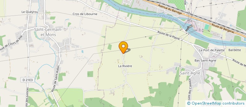 localisation de l'entreprise MONSIEUR XAVIER GREZEL  SAINT-AGNE