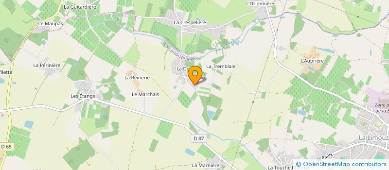 localisation de l'entreprise MONSIEUR XAVIER GRIFFON  SAINT-PHILBERT-DE-GRAND-LIEU