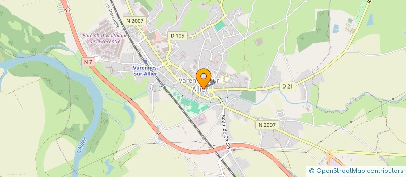 localisation de l'entreprise MONSIEUR XAVIER GROBOST  TRETEAU