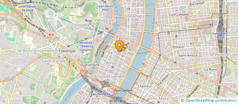 localisation de l'entreprise MONSIEUR XAVIER GUEGAN  LYON