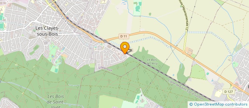 localisation de l'entreprise MONSIEUR XAVIER GUERDENER  VILLEPREUX