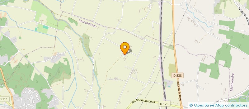 localisation de l'entreprise MONSIEUR XAVIER GUERDENER à MONTMEYRAN