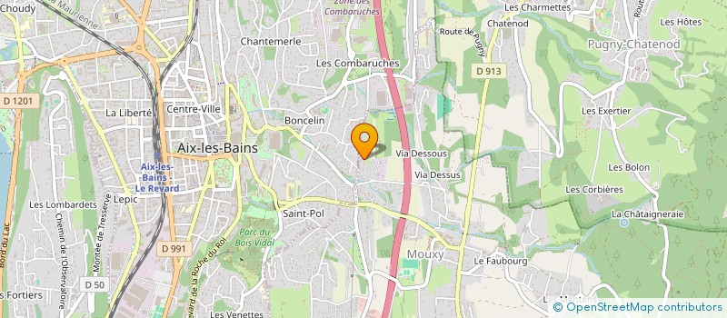 localisation de l'entreprise MONSIEUR XAVIER GUERET à MOUXY