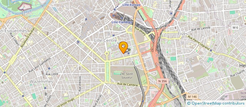 localisation de l'entreprise MONSIEUR XAVIER GUILBERT à LILLE