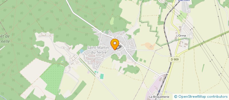 localisation de l'entreprise MONSIEUR XAVIER GUILLE  SAINT-MARTIN-DU-TERTRE