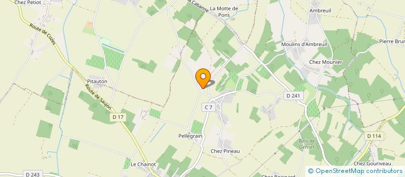 localisation de l'entreprise MONSIEUR XAVIER GUILLEMAIN à GREZAC