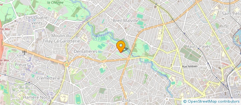 localisation de l'entreprise MONSIEUR XAVIER GUILLET  NANTES