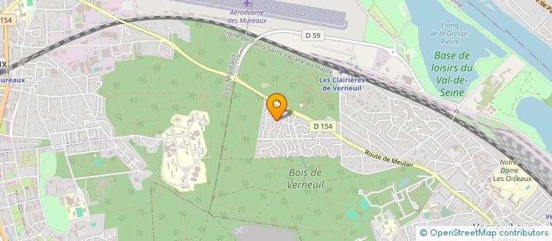 localisation de l'entreprise MONSIEUR XAVIER GUILLEZ  VERNEUIL-SUR-SEINE