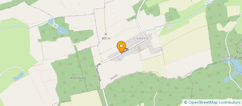 localisation de l'entreprise MONSIEUR XAVIER GULDNER  HOSTE