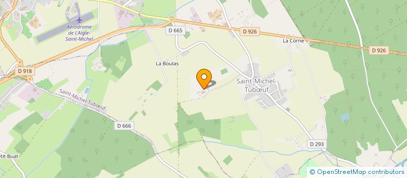 localisation de l'entreprise MONSIEUR XAVIER GUYET à SAINT-MICHEL-TUBŒUF