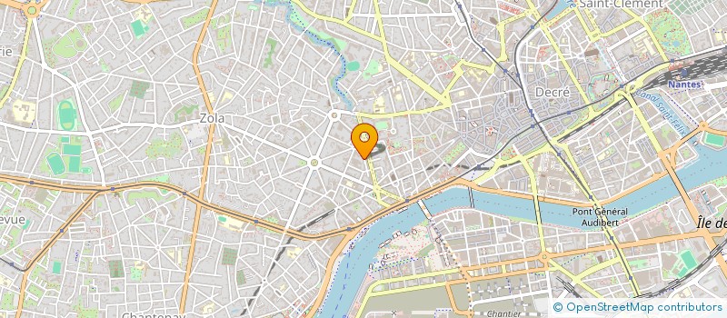 localisation de l'entreprise MONSIEUR XAVIER HAENT JENS  NANTES