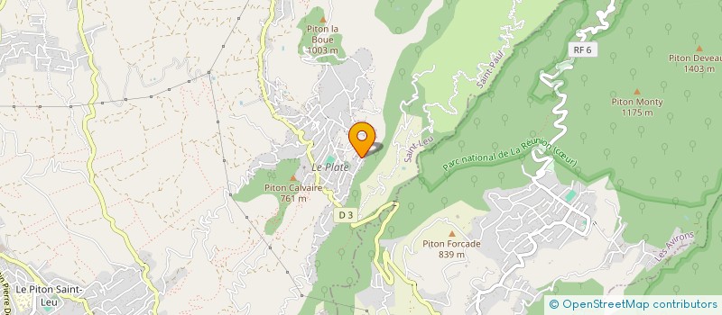 localisation de l'entreprise MONSIEUR XAVIER HAMILCARO  SAINT-LEU