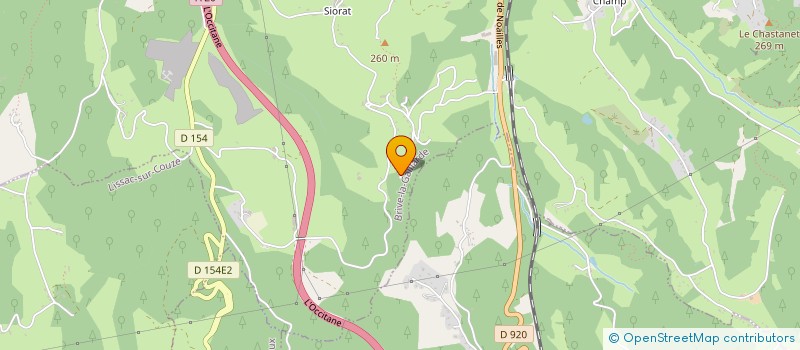 localisation de l'entreprise MONSIEUR XAVIER HASCHARD  BRIVE-LA-GAILLARDE