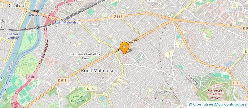 localisation de l'entreprise MONSIEUR XAVIER HAYEZ à RUEIL-MALMAISON
