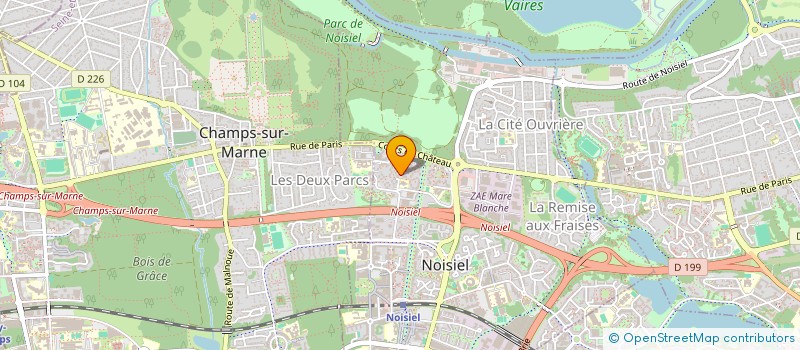 localisation de l'entreprise MONSIEUR XAVIER HELAN  GONESSE