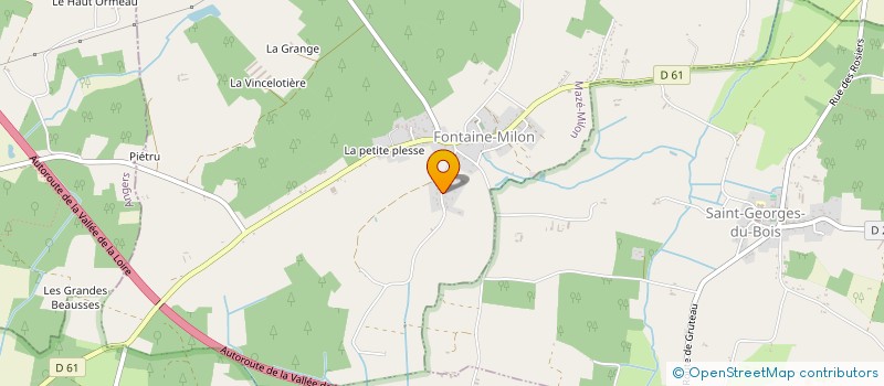 localisation de l'entreprise MONSIEUR XAVIER HENRI JEAN HERREWYN  MAZE-MILON