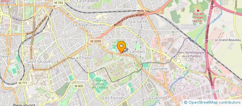 localisation de l'entreprise MONSIEUR XAVIER HERENT à CLERMONT-FERRAND