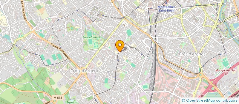 localisation de l'entreprise MONSIEUR XAVIER HERRY  MONTPELLIER