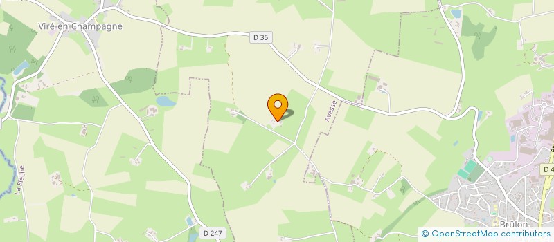 localisation de l'entreprise MONSIEUR XAVIER HEURTEBISE à POILLE-SUR-VEGRE