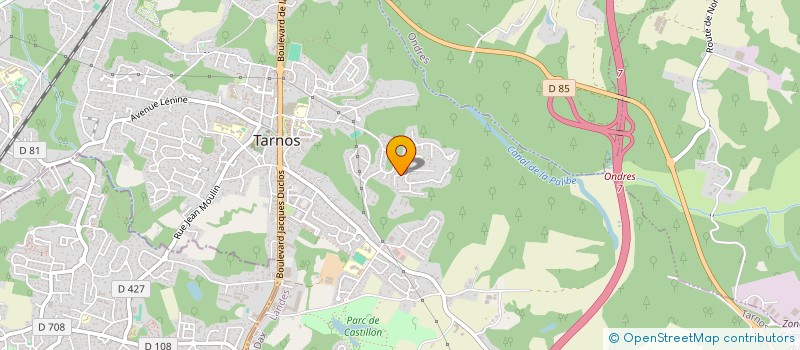 localisation de l'entreprise MONSIEUR XAVIER HEUTY  TARNOS