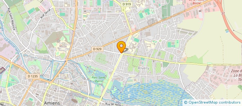localisation de l'entreprise MONSIEUR XAVIER HOCQ à AMIENS
