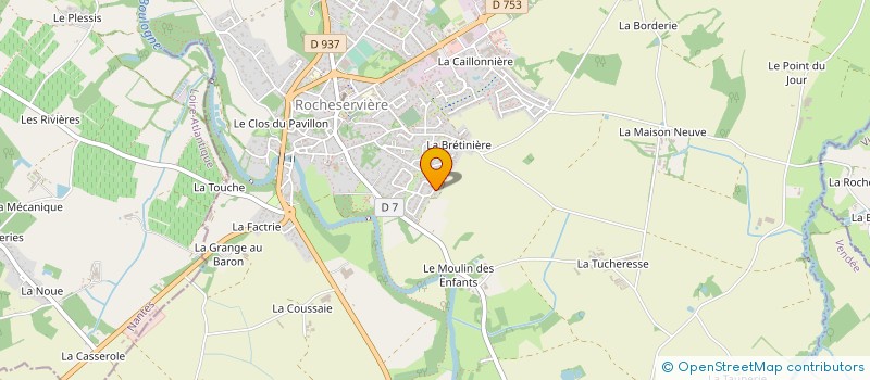 localisation de l'entreprise MONSIEUR XAVIER HONORE  ROCHESERVIERE