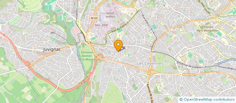 localisation de l'entreprise MONSIEUR XAVIER HORCHOLLE à MONTPELLIER