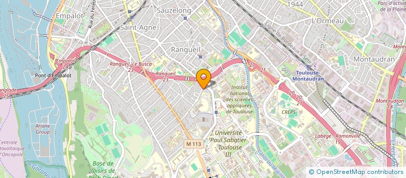 localisation de l'entreprise MONSIEUR XAVIER HOT à TOULOUSE