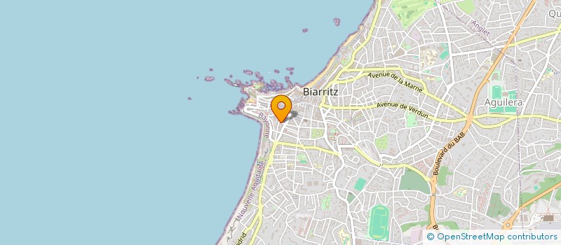 localisation de l'entreprise MONSIEUR XAVIER HUART à BIARRITZ