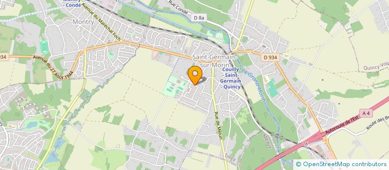 localisation de l'entreprise MONSIEUR XAVIER HUBERT  DAMMARTIN-EN-GOELE