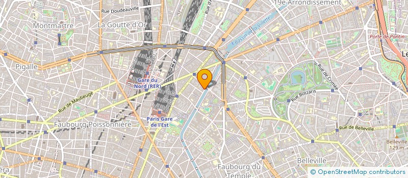 localisation de l'entreprise MONSIEUR XAVIER HURTAUD  PARIS