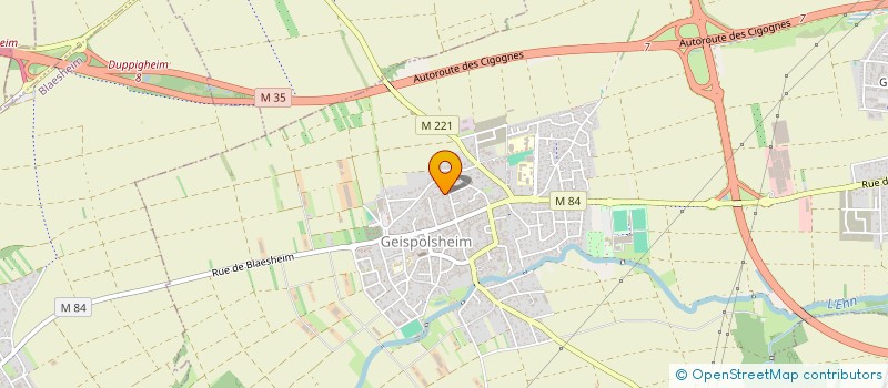 localisation de l'entreprise MONSIEUR XAVIER IGNASZAK  GEISPOLSHEIM