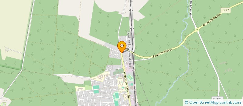 localisation de l'entreprise MONSIEUR XAVIER IRIGOYEN  MORCENX-LA-NOUVELLE