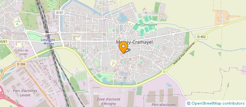 localisation de l'entreprise MONSIEUR XAVIER JACQUES à MOISSY-CRAMAYEL