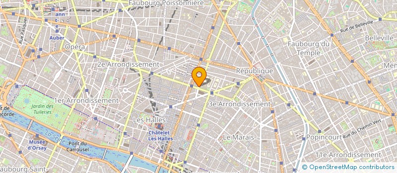 localisation de l'entreprise MONSIEUR XAVIER JARLOT  PARIS