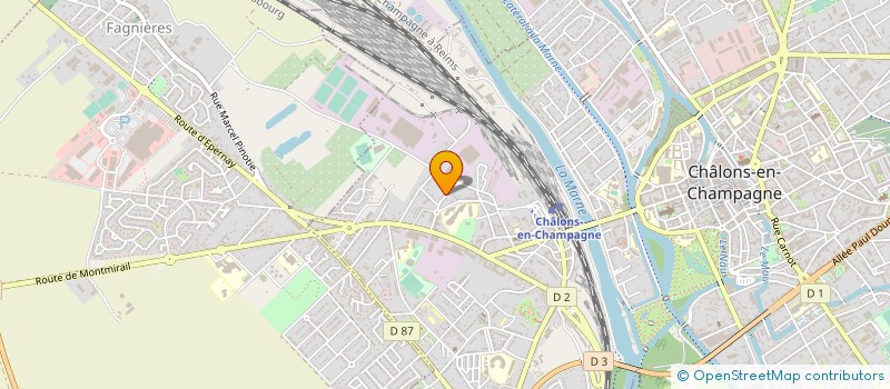 localisation de l'entreprise MONSIEUR XAVIER JARRY  CHALONS-EN-CHAMPAGNE