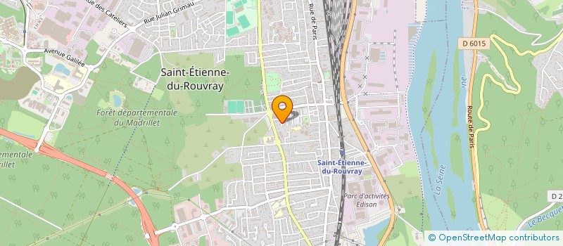 localisation de l'entreprise MONSIEUR XAVIER JOLLY  SAINT-ETIENNE-DU-ROUVRAY
