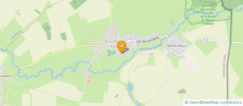 localisation de l'entreprise MONSIEUR XAVIER JOUGLAS  OHIS