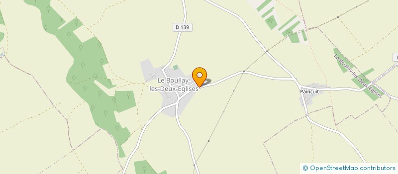 localisation de l'entreprise MONSIEUR XAVIER JULIEN à LE BOULLAY-LES-DEUX-EGLISES