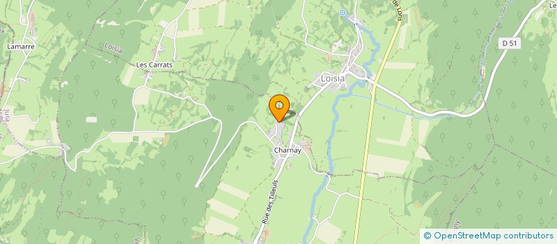 localisation de l'entreprise MONSIEUR XAVIER KALCK  GRAYE-ET-CHARNAY