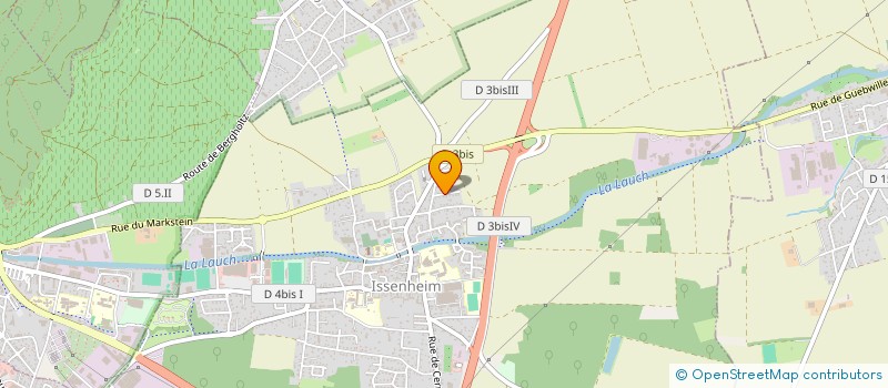 localisation de l'entreprise MONSIEUR XAVIER KAUFFMANN  HARTMANNSWILLER