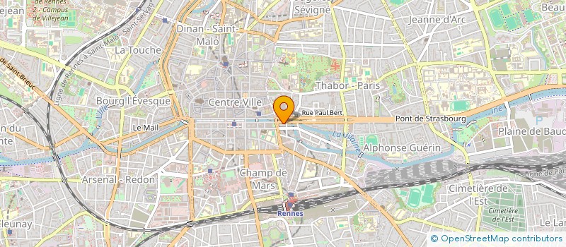 localisation de l'entreprise MONSIEUR XAVIER KAUFMAN à RENNES