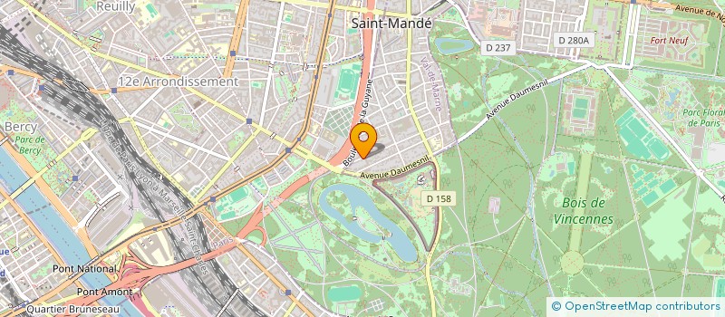 localisation de l'entreprise MONSIEUR XAVIER KOCH à SAINT-MANDE
