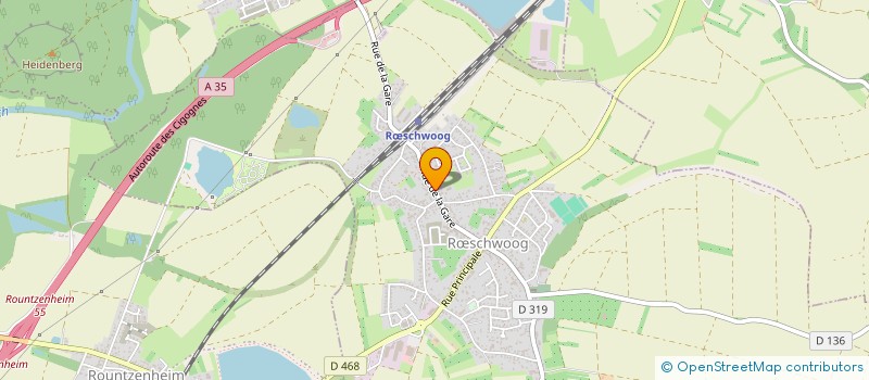 localisation de l'entreprise MONSIEUR XAVIER KOCHER  RSCHWOOG