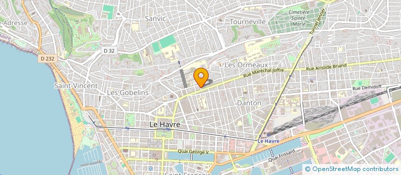 localisation de l'entreprise MONSIEUR XAVIER LAGARDE à LE HAVRE